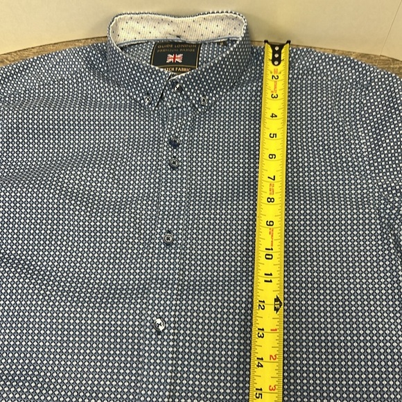 Guide London Premium Range Men’s Short Sleeve Button Down Shirt Size Medium - Picture 5 of 11